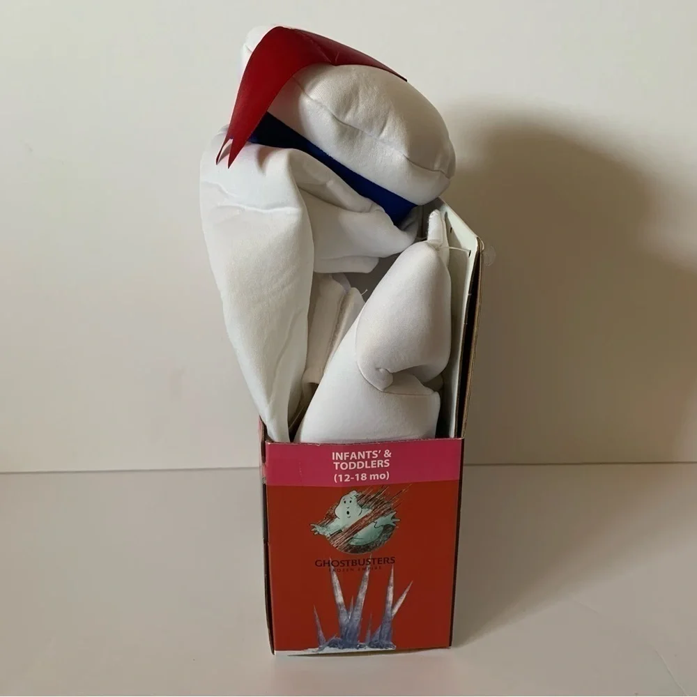 NIB. DISGUISE Ghostbusters Mini Stay Puft Marshmallow Man Costume